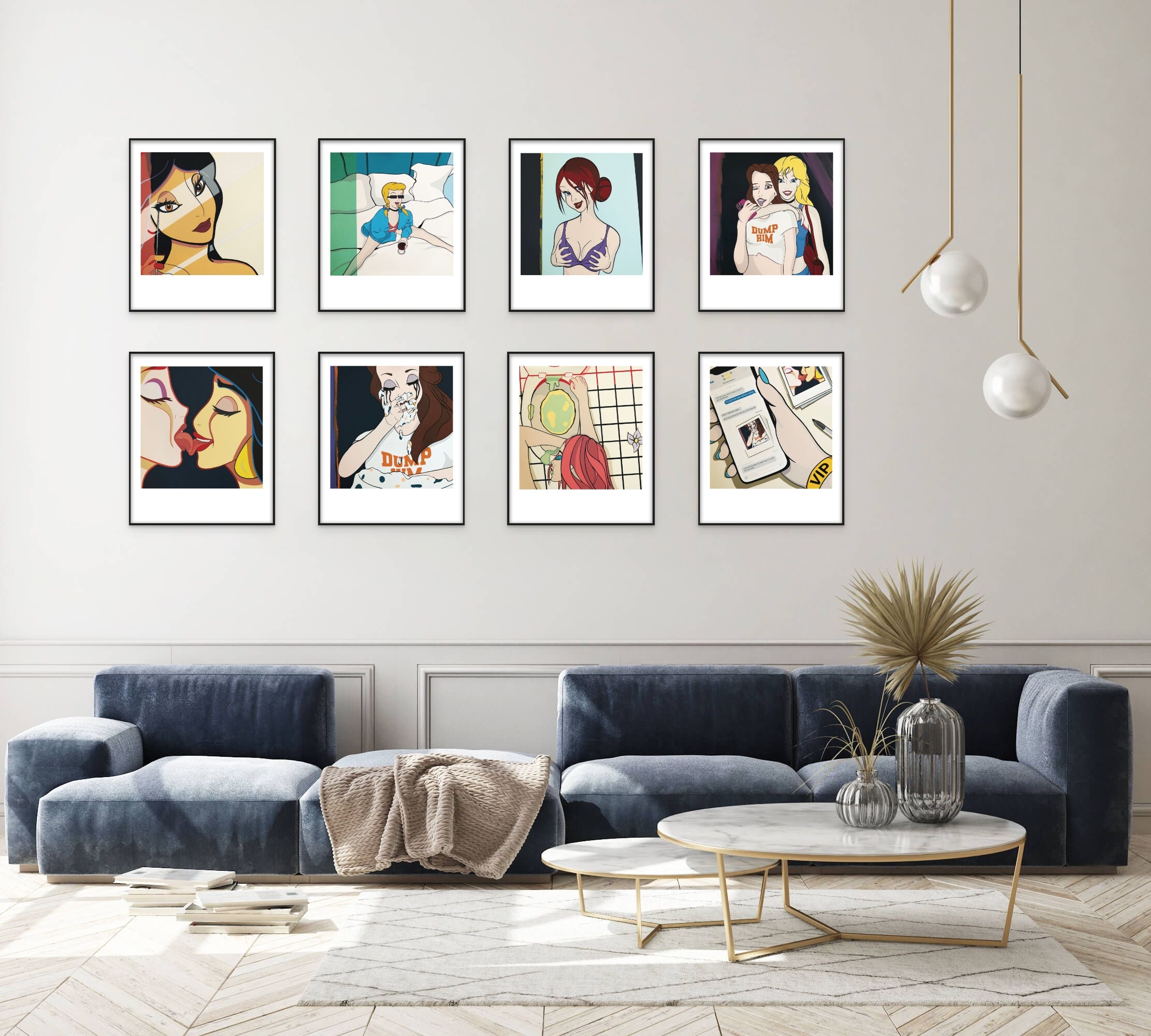 OKAY, NOW YOU CAN POST No.1 - No.8 | SET OF 8 SIGNED PRINTS EDITION OF 30